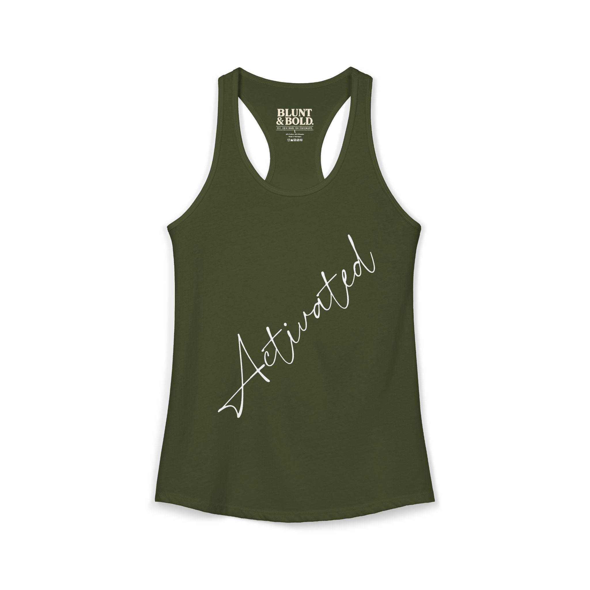 Womens Activated Ideal Racerback Tank