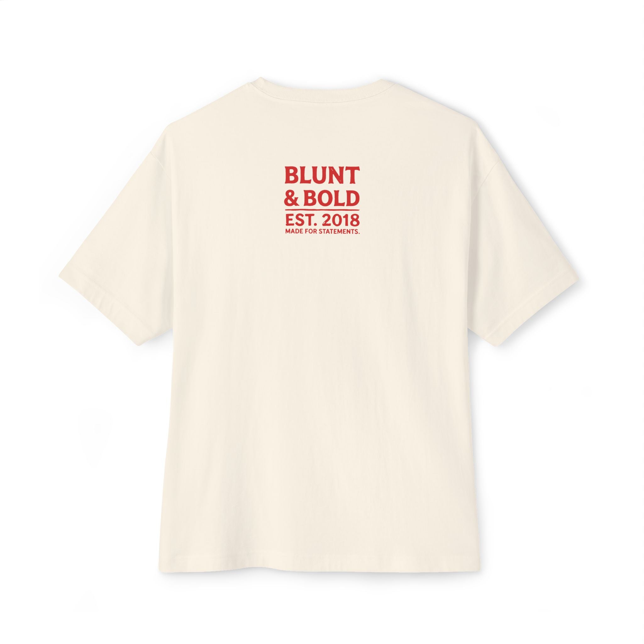 Mens Zero Fucks V1 Peace Sign Graphic Oversized  Tee
