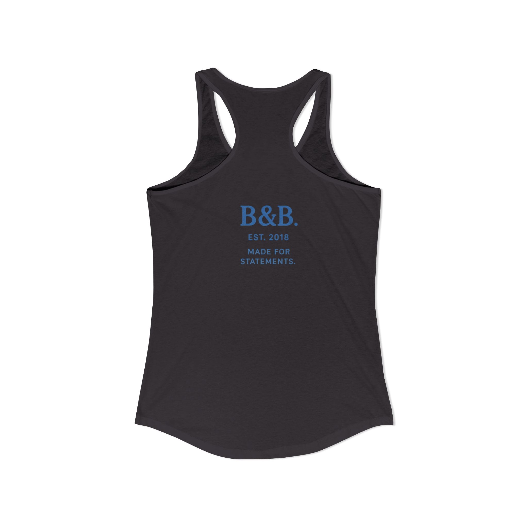 Womens Baddie  Ideal Racerback Tank