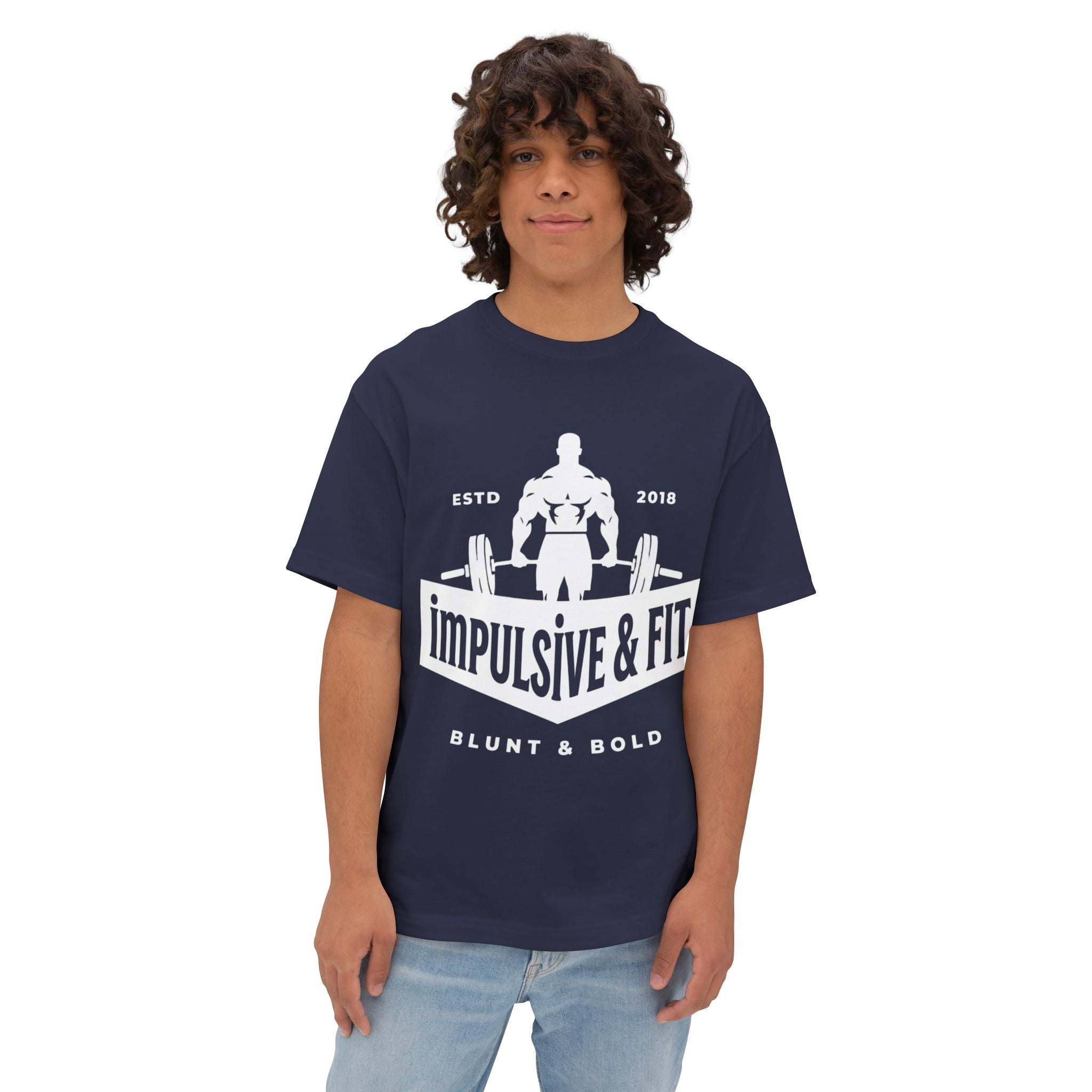 Mens Impulsive & Fit Graphic Oversized Tee