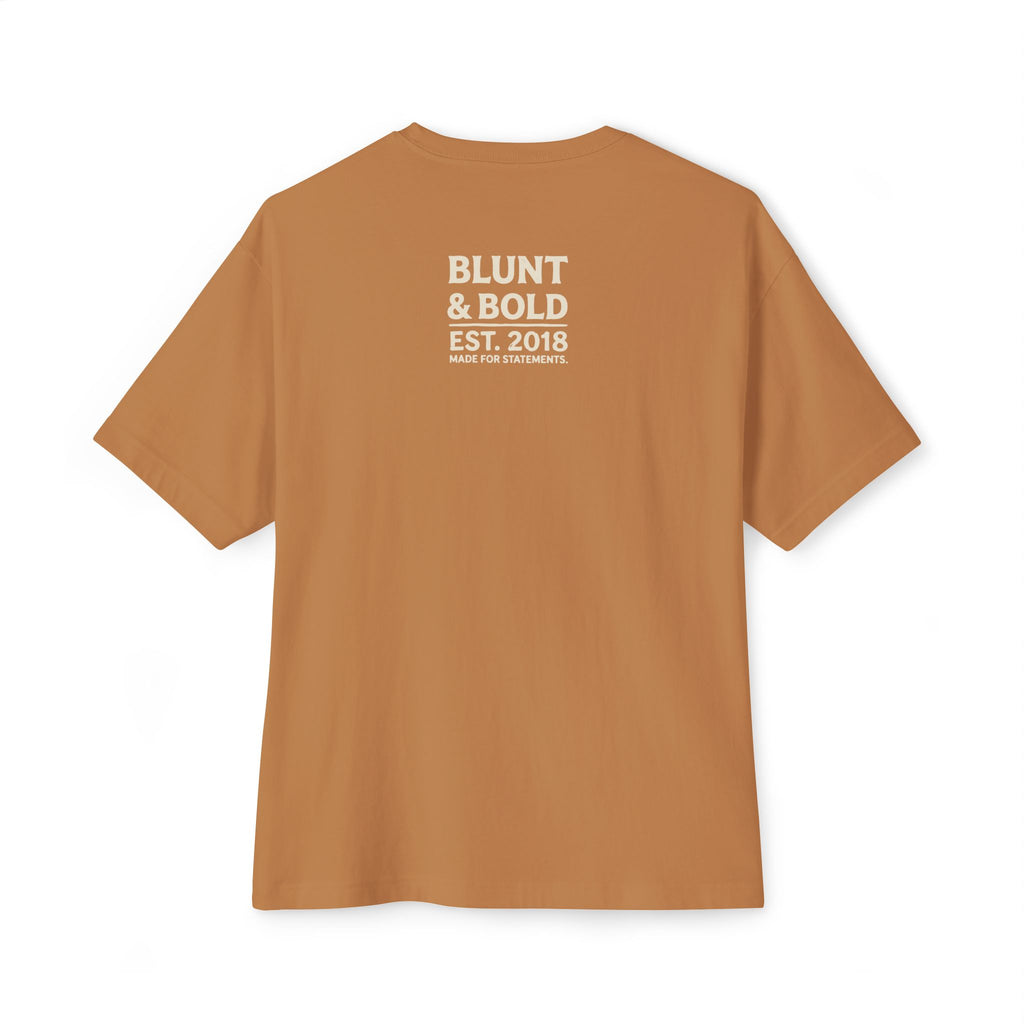 Mens Main Character Energy Oversized Boxy Tee