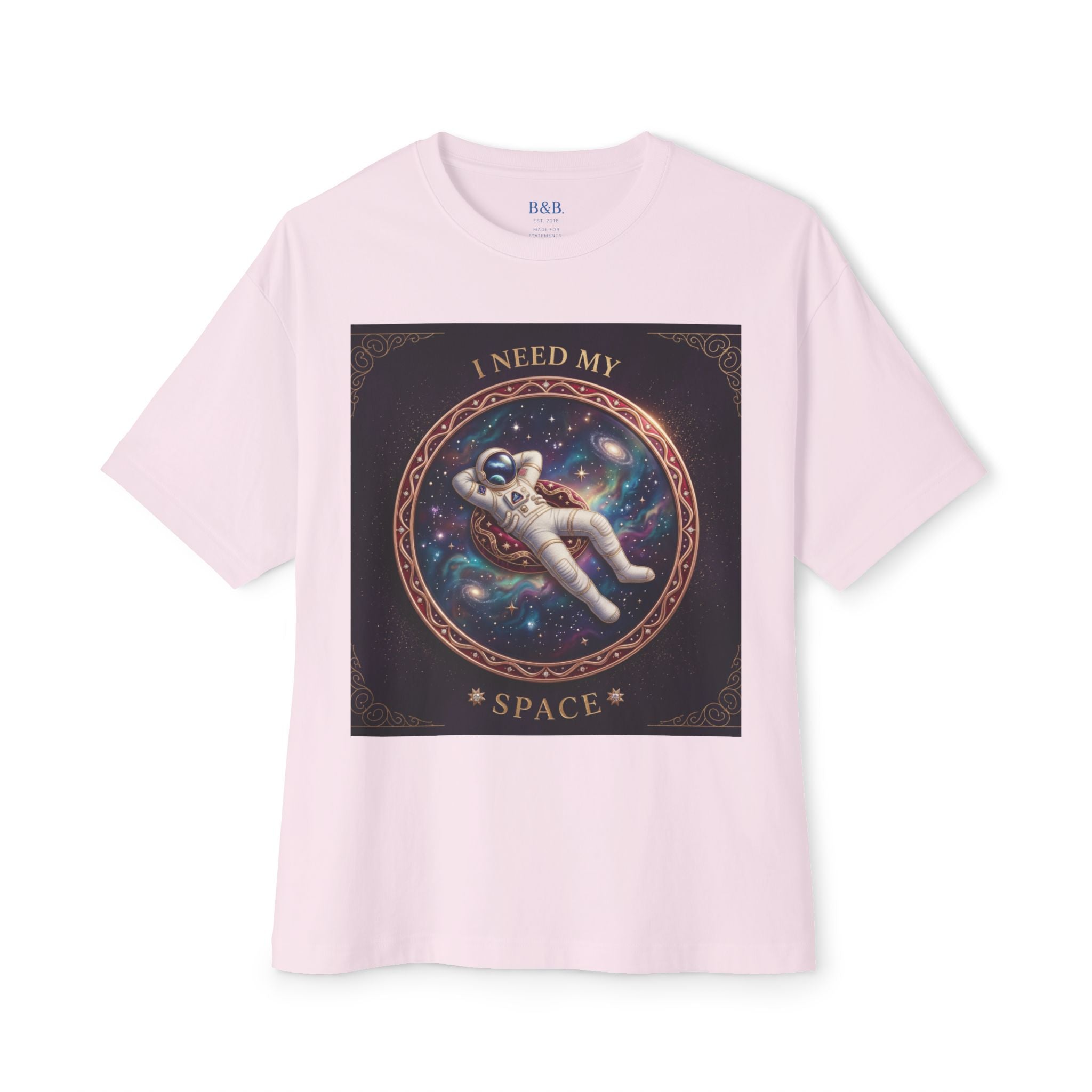 Mens I Need My Space Oversized  Tee