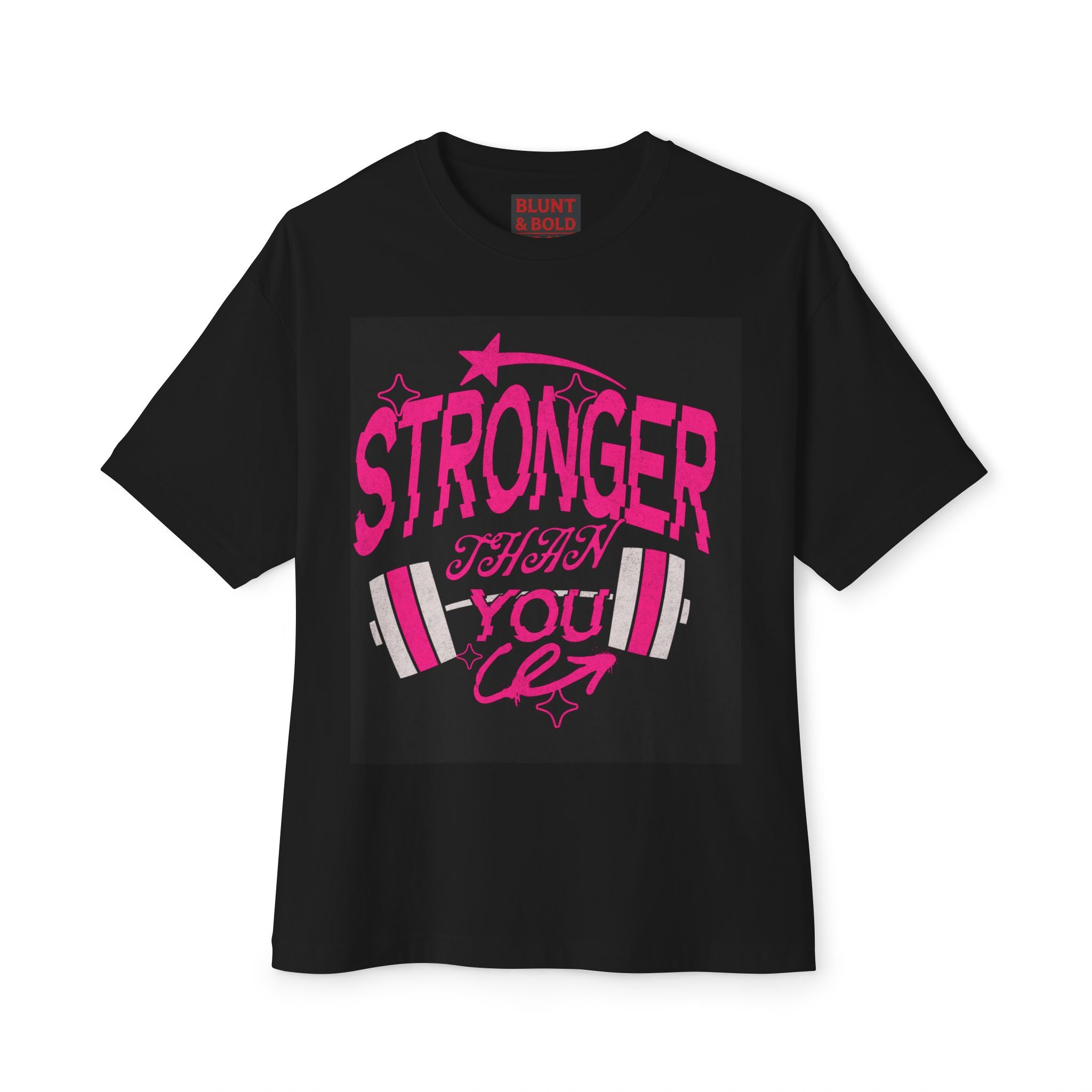 Mens Stronger Than You Boxy Oversized Tee