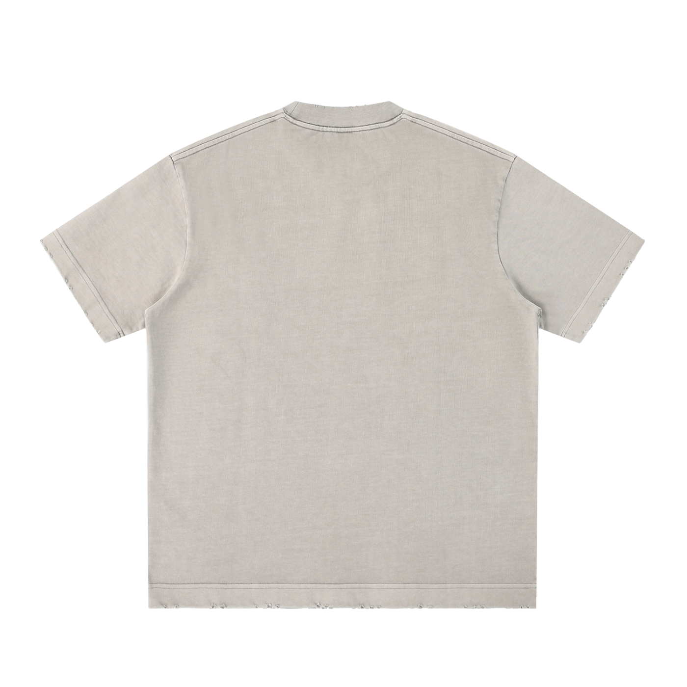 Men's Heavy Frayed Tee — Built Tough