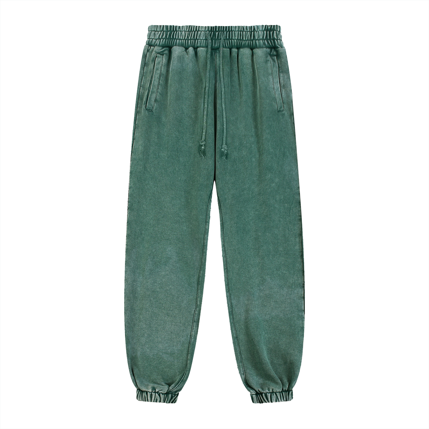 Mens Snow Wash Heavyweight Jogged Sweatpants
