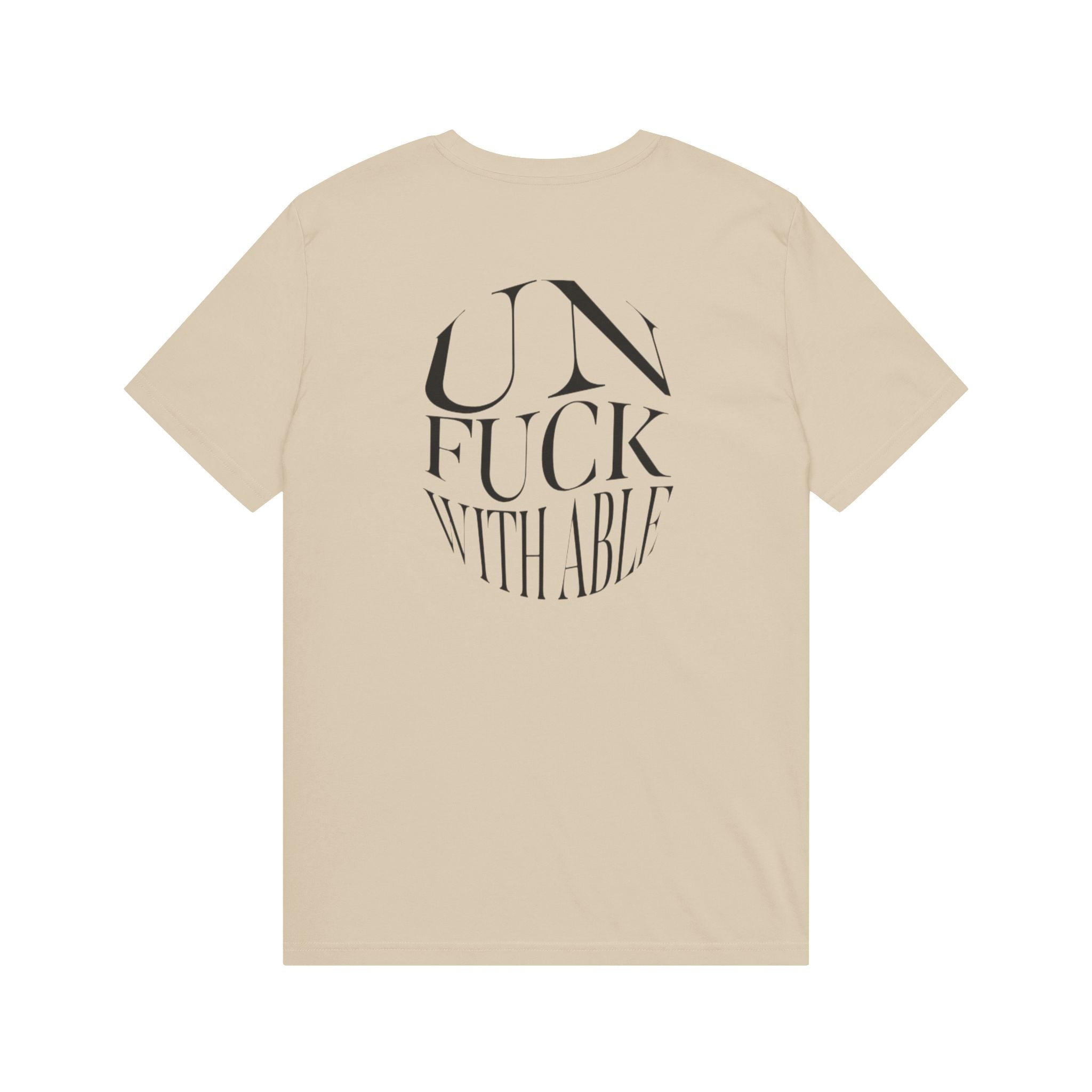 Mens  "UNFUCKWITHABLE" Bold Typography Tee