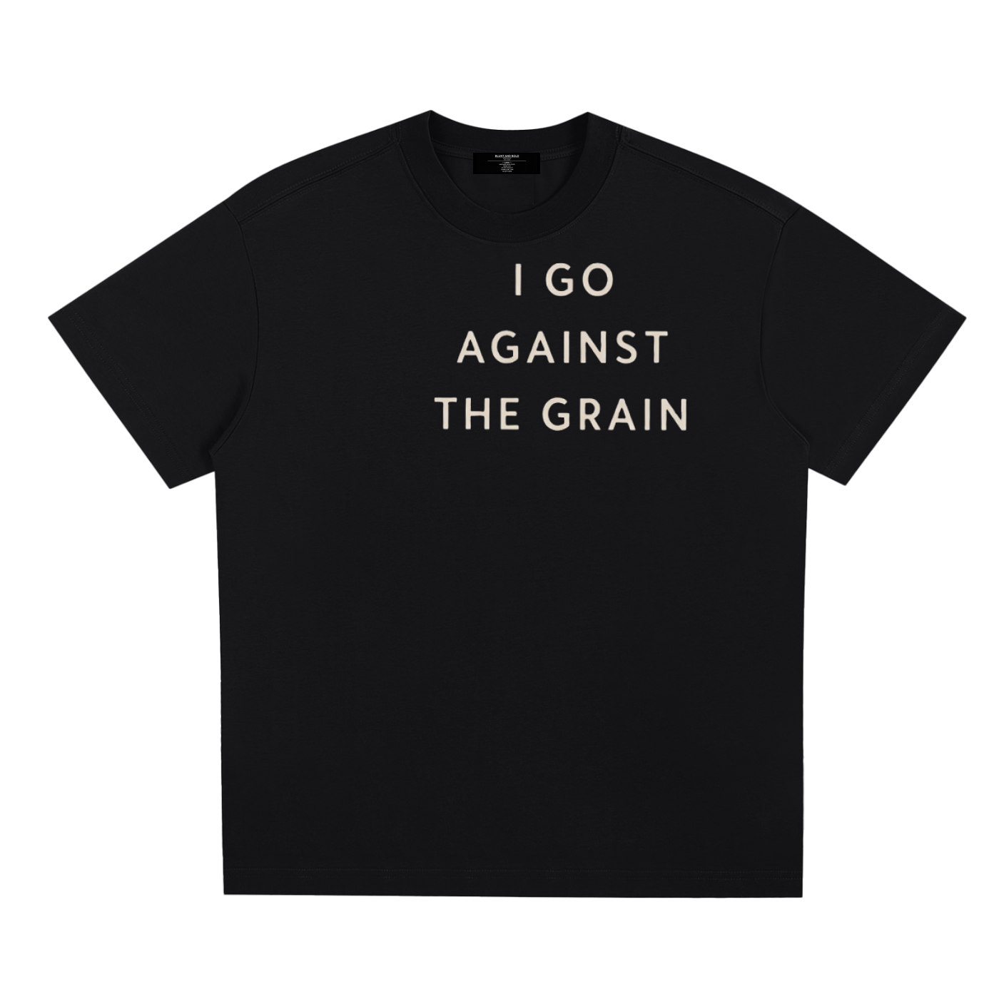 Mens 'AGAINST THE GRAIN' Sorona Quick-Dry Cooling Tee
