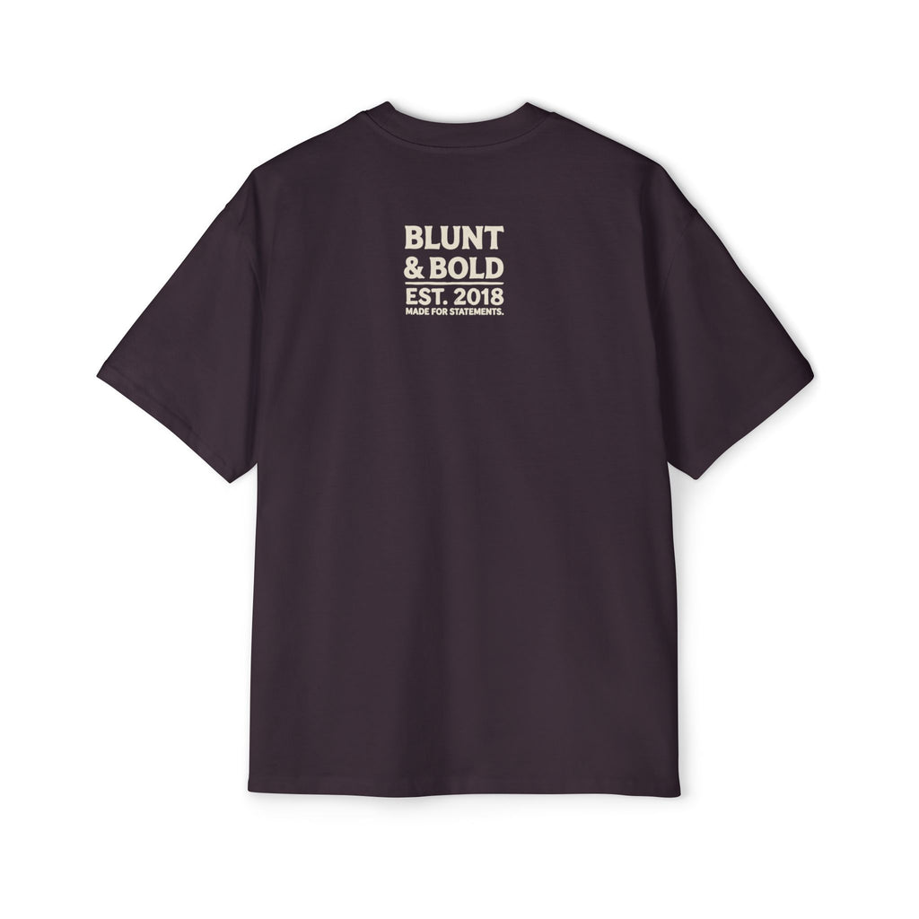 Oversized Graphic Tee — “Soft Looks. Savage Moves.” Bold Typography Shirt