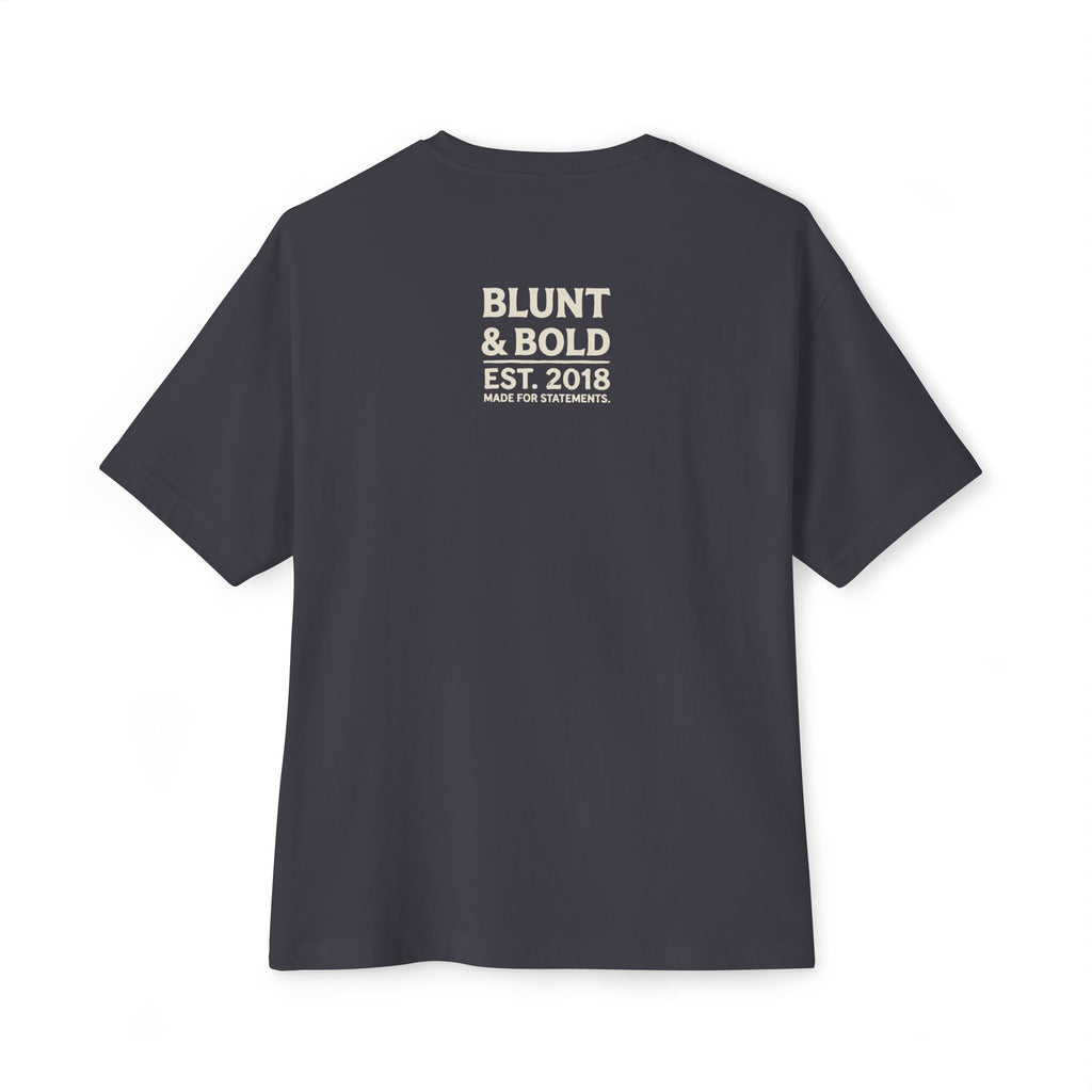 Mens. Rock Star Graphic Oversized  Tee