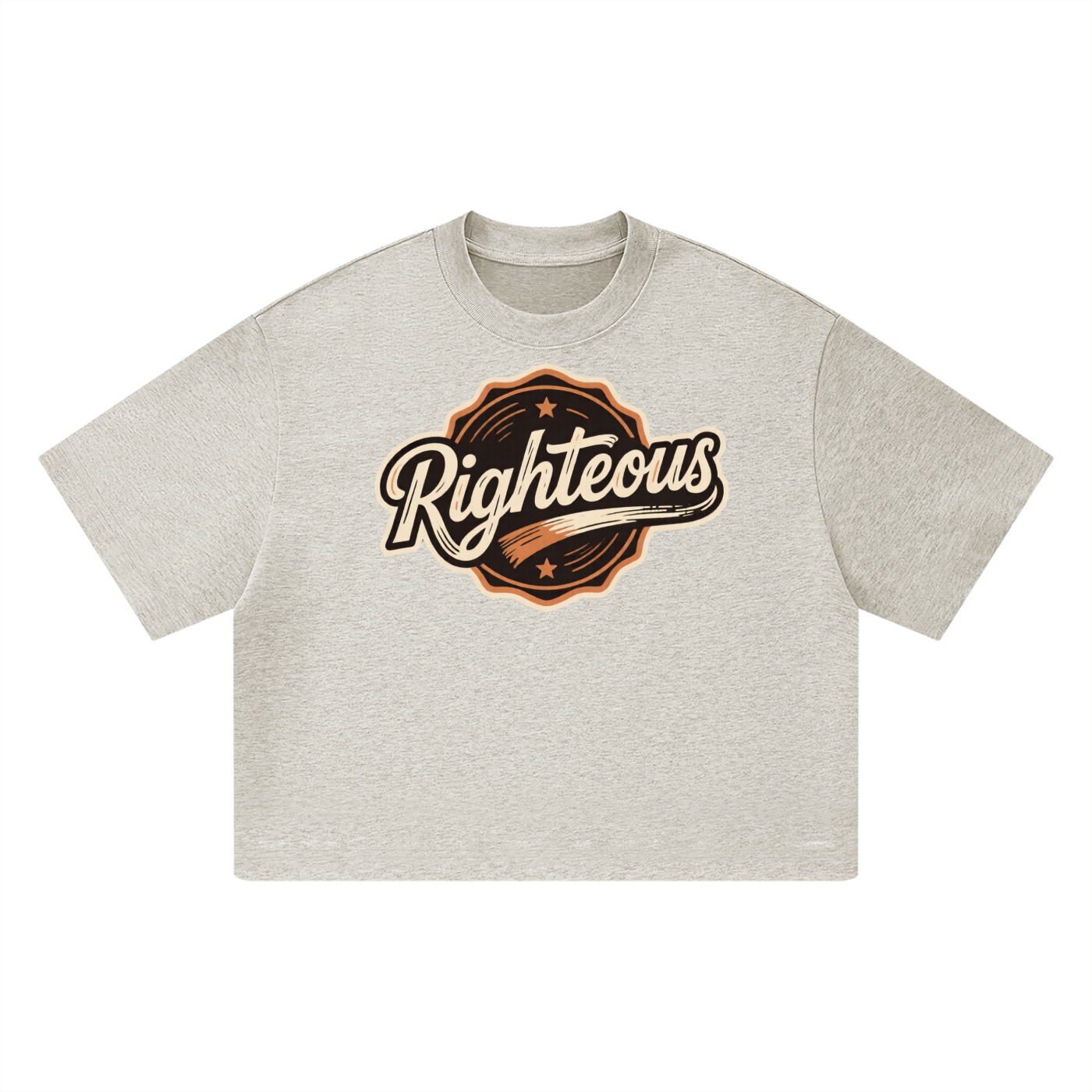 MENS ' RIGHTEOUS ' Heavyweight Boxy TEE