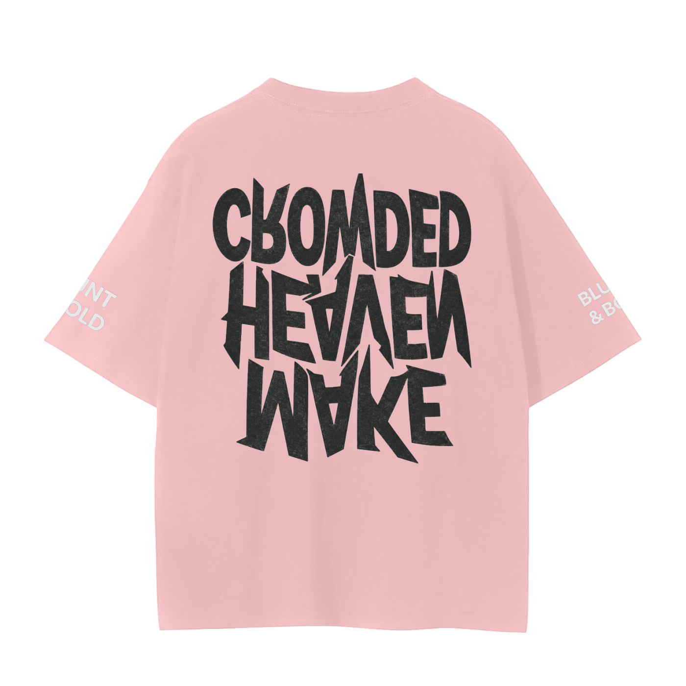 MENS 'MAKE HEAVEN CROWDED' Seemless Oversized Tee