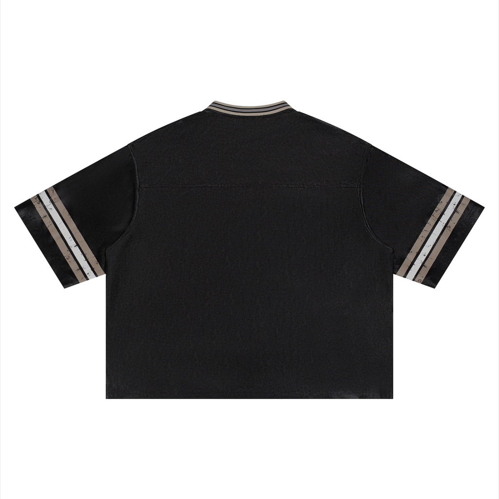 Mens  Boxy Bold  Striped Soccer Jersey