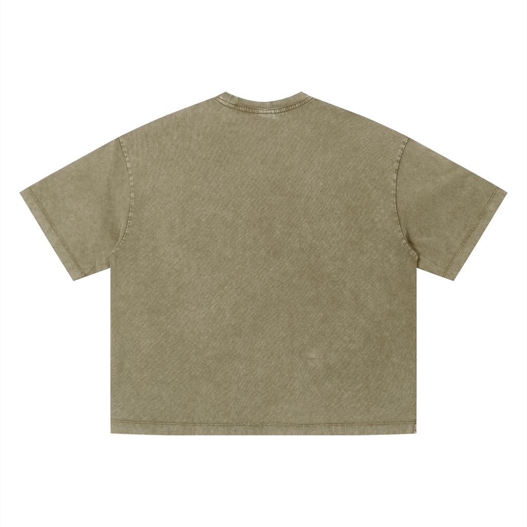 Mens 'THE B.O.A.T' Vintage Wash Boxy Tee