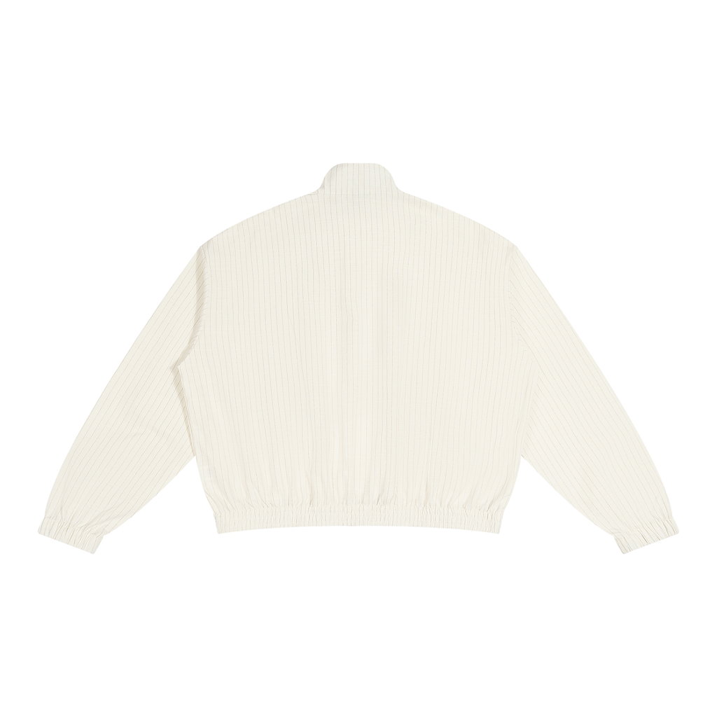 MENS ' MAKE MOVES ' Striped Full-Zip Track Jacket