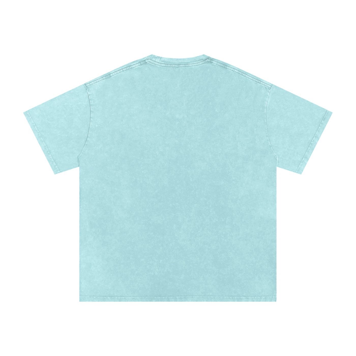 Mens 'WEIGHT OF APPROVAL' Snow Washed Oversized Cotton T-Shirt