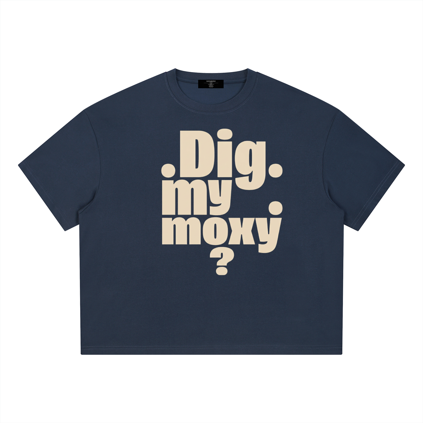 Mens 'MY MOXY'  Boxy Coolmax Tee