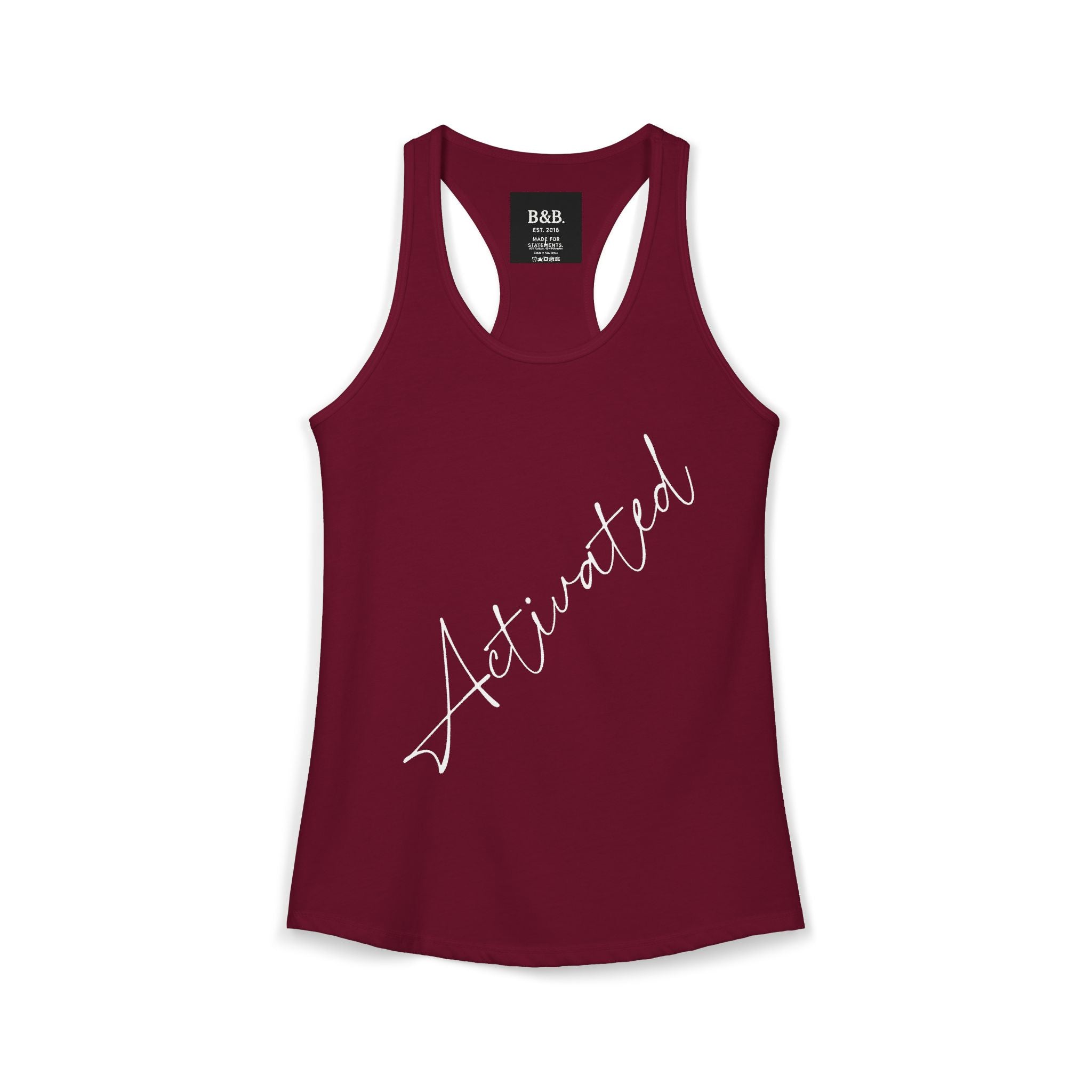Womens Activated Ideal Racerback Tank