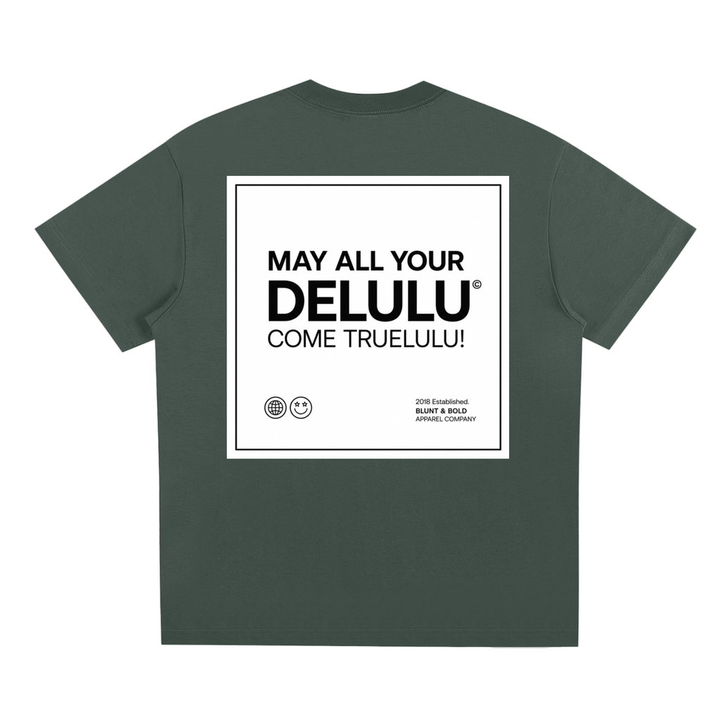 MENS 'DELULU TRUELULU'  Sorona Quick-Dry Cooling TEE