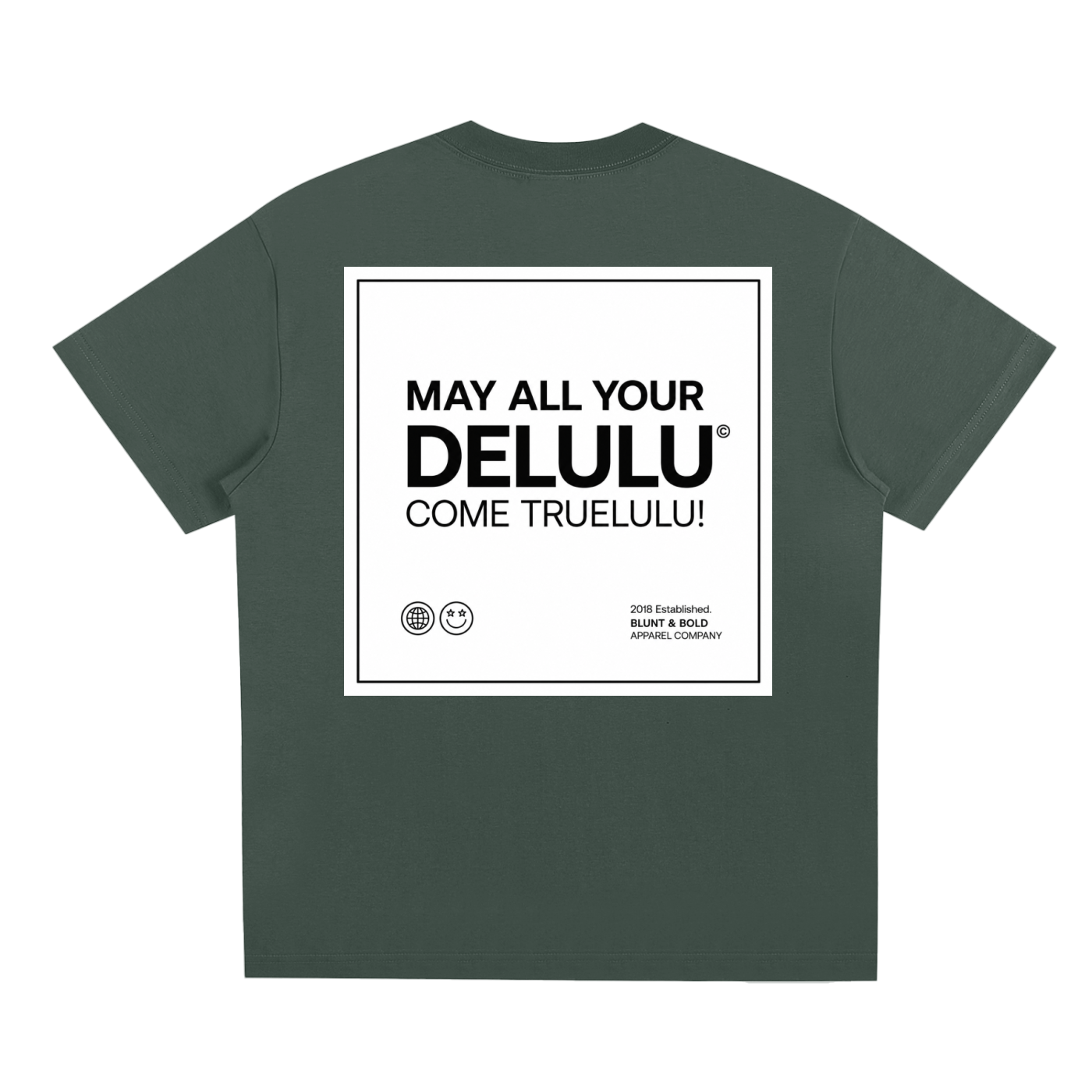 MENS 'DELULU TRUELULU'  Sorona Quick-Dry Cooling TEE