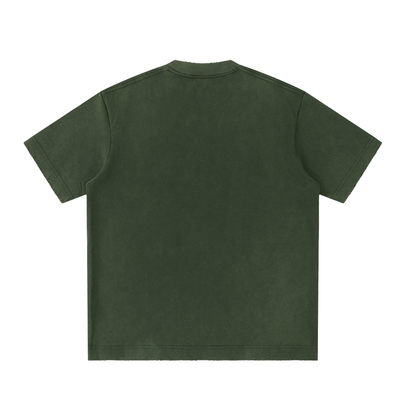 Men's Heavy Frayed Tee — Built Tough