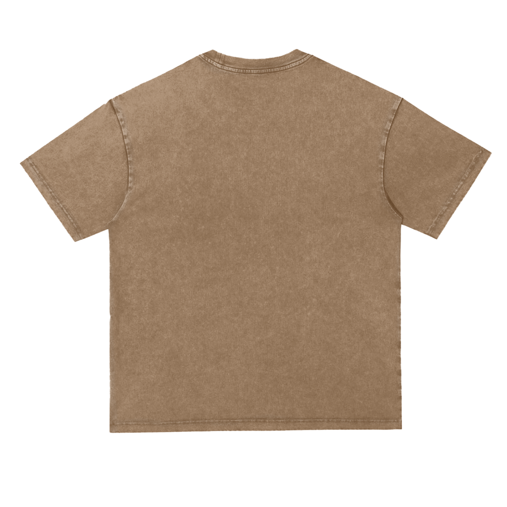 MENS 'GET OVER YOURSELF' Snow Washed Heavyweight Oversize TEE