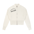 WOMENS ' DANGEROUSLY DEVINE' ' Mock Neck Zip Up Cardigan