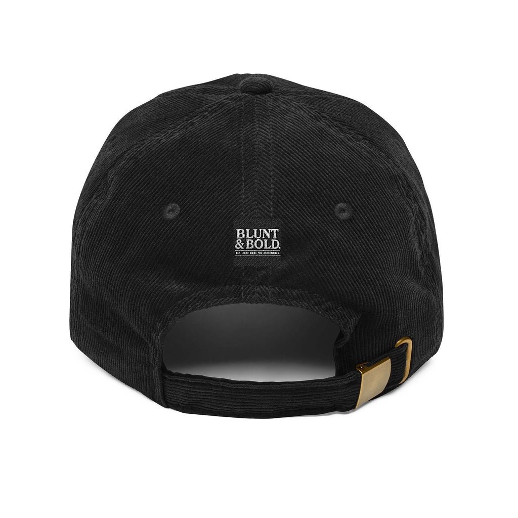 B & B 'AUTHENTIC'  Corduroy Embroidered  Baseball Cap