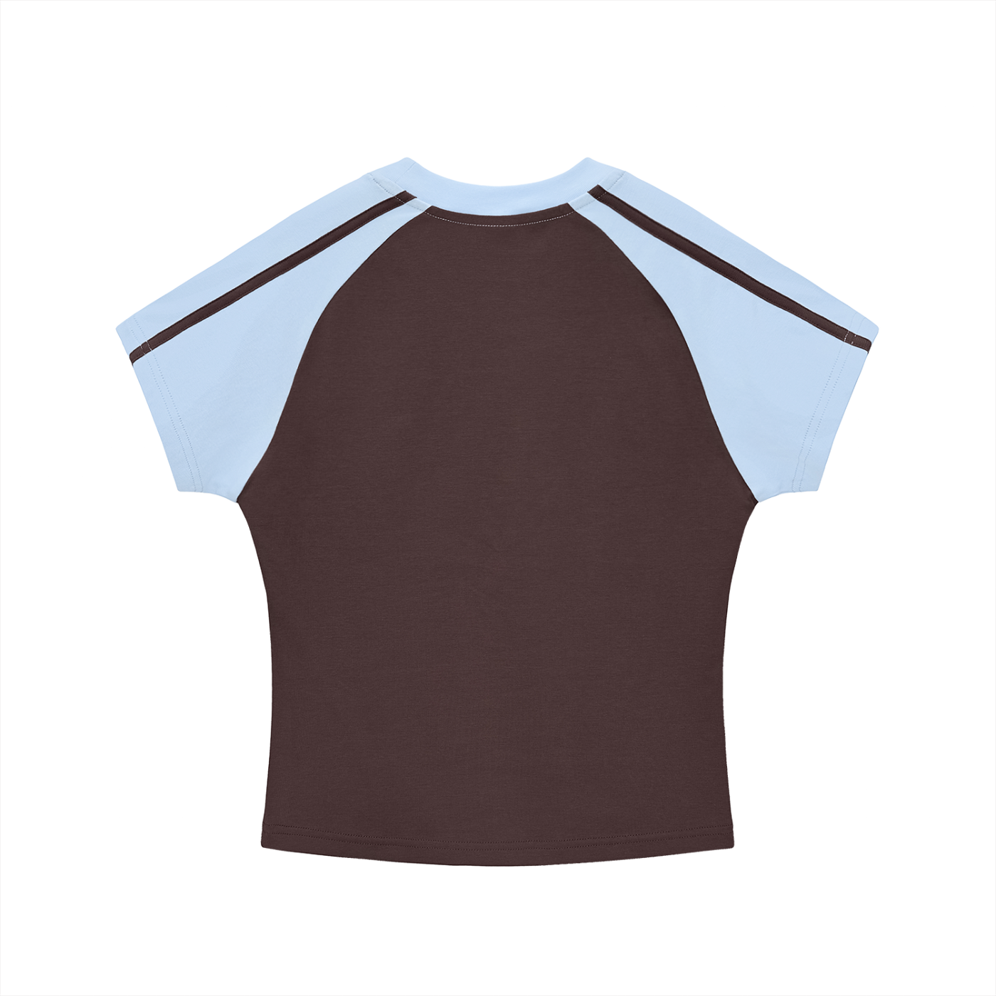 WOMENS 'THAT GIRL!' Contrast Stripes Bodycon Raglan  Sleeve T-Shirt
