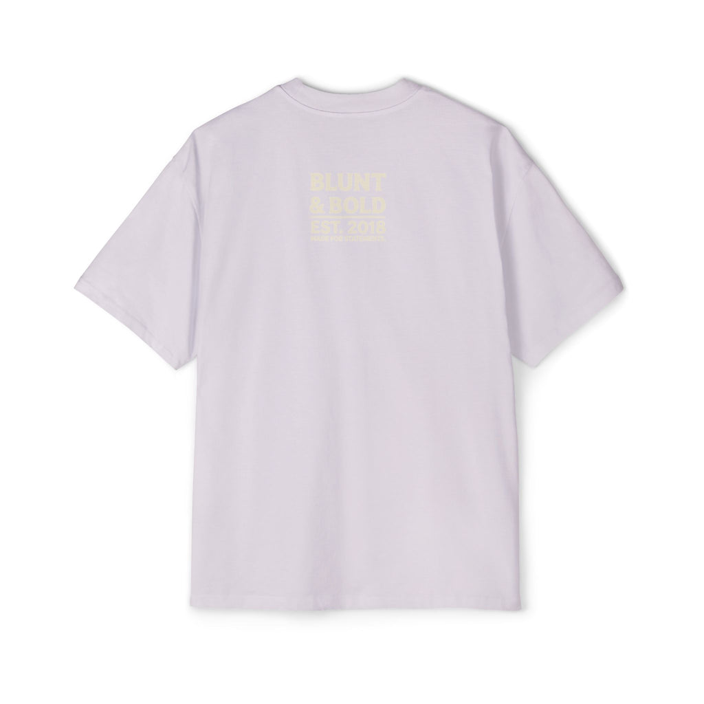 Oversized Graphic Tee — “Soft Looks. Savage Moves.” Bold Typography Shirt