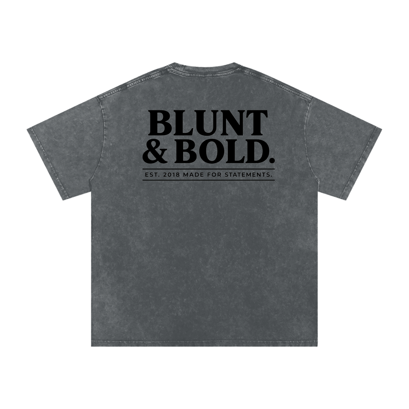 MENS 'CONFIDENCE ORACLE' Snow Washed Oversized Cotton TEE