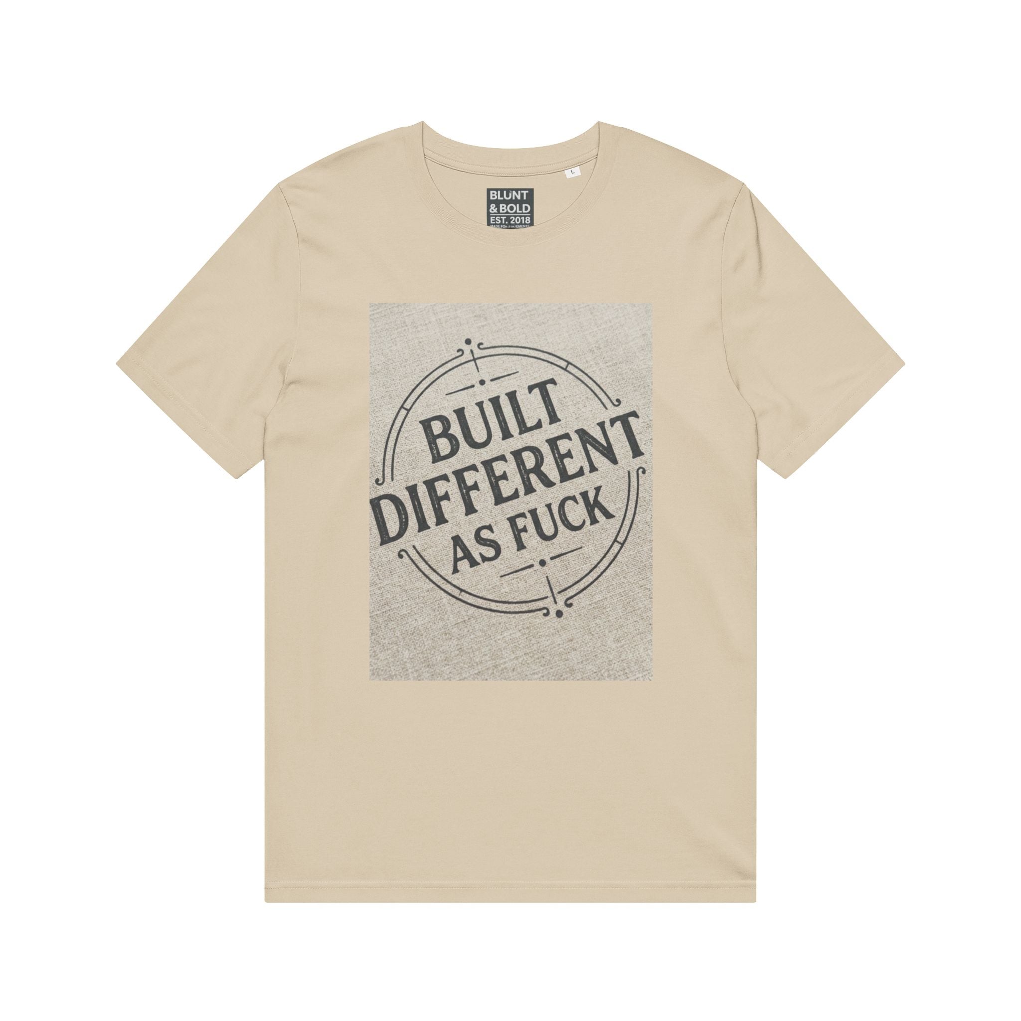 Mens Built Different As F**k Tee