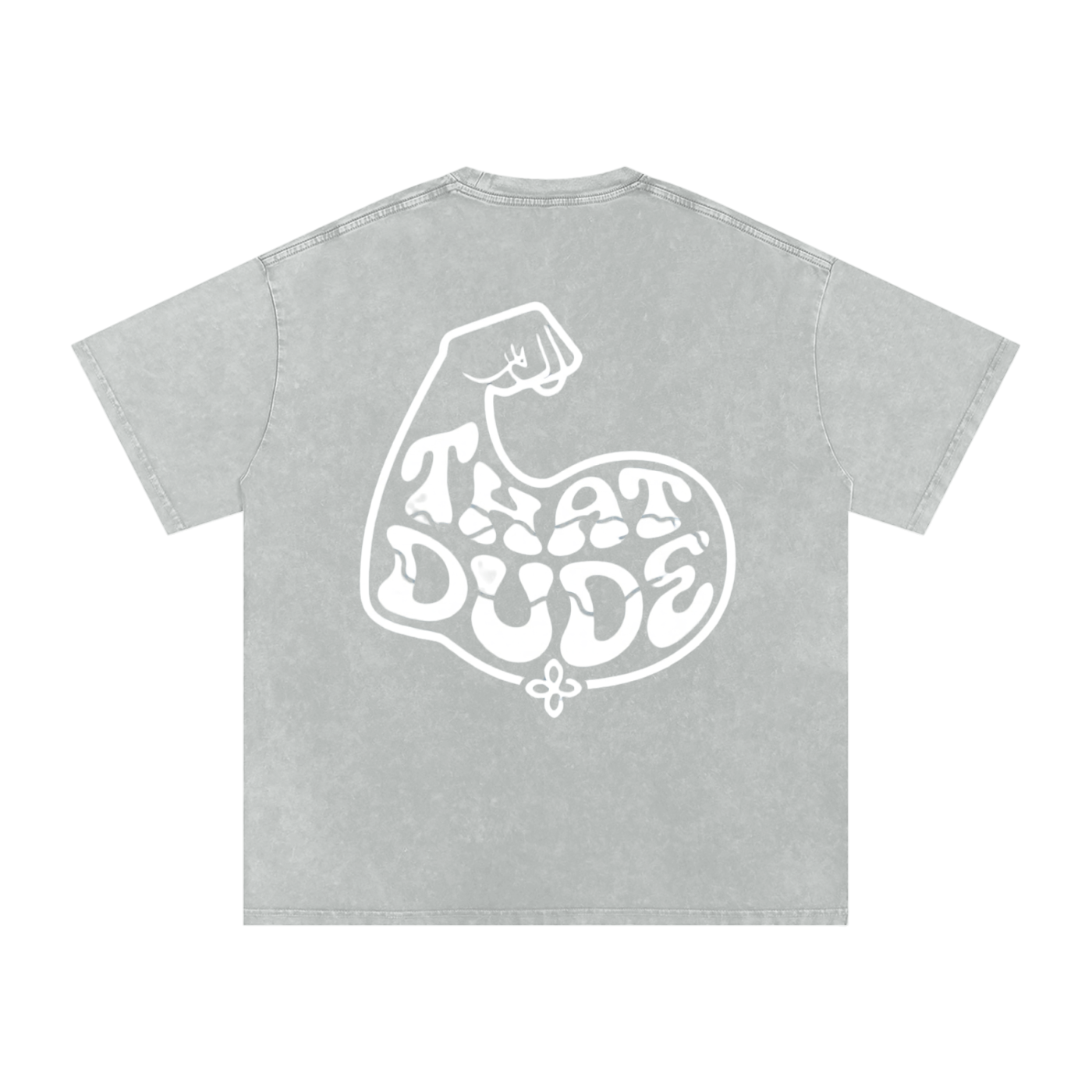 MENS 'THAT DUDE' Snow Washed Oversized Cotton TEE