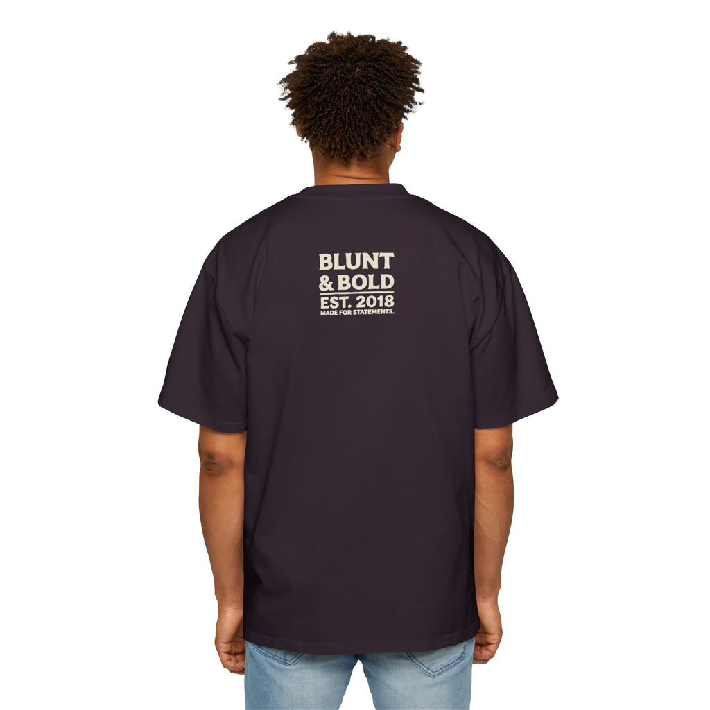 Oversized Graphic Tee — “Soft Looks. Savage Moves.” Bold Typography Shirt