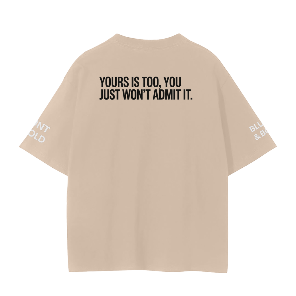 MENS 'WORK IN PROCESS'  Seamless Oversized Fit  TEE