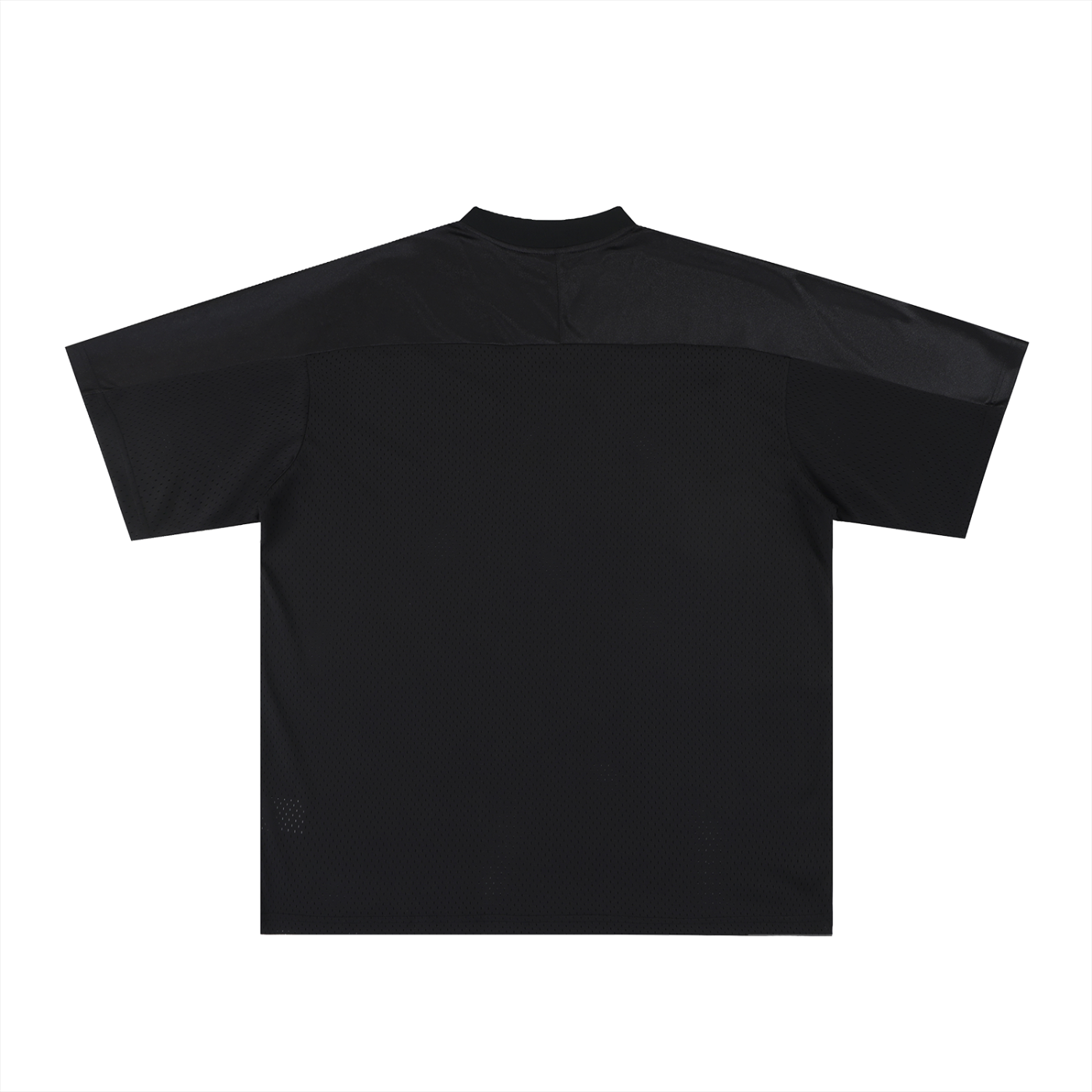 Mens MUSCLES  Oversized Mesh V-Neck Soccer Jersey