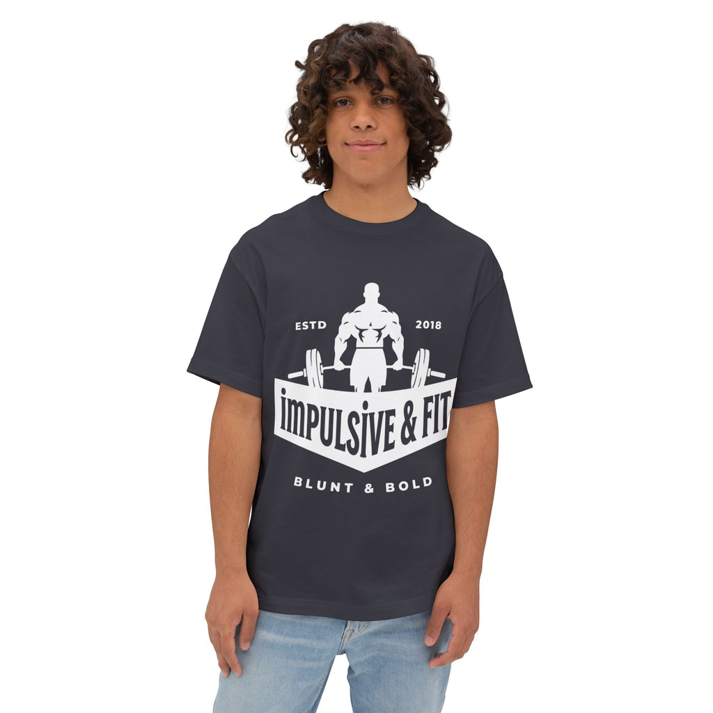 Mens Impulsive & Fit Graphic Oversized Tee