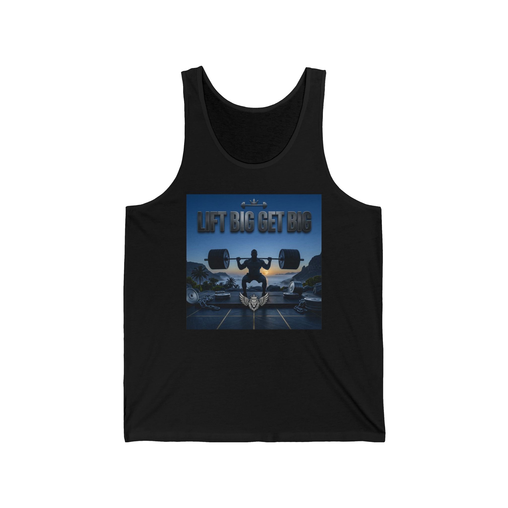 Mens (LBGB)  LIFT BIG GET BIGJersey Tank