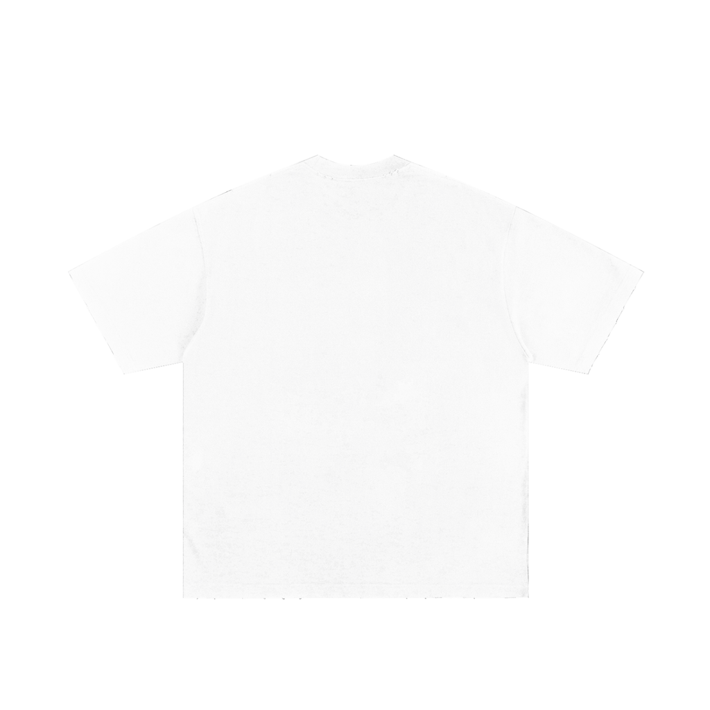 Mens 'SELF REGULATED' Heavyweight Hand-frayed Tee