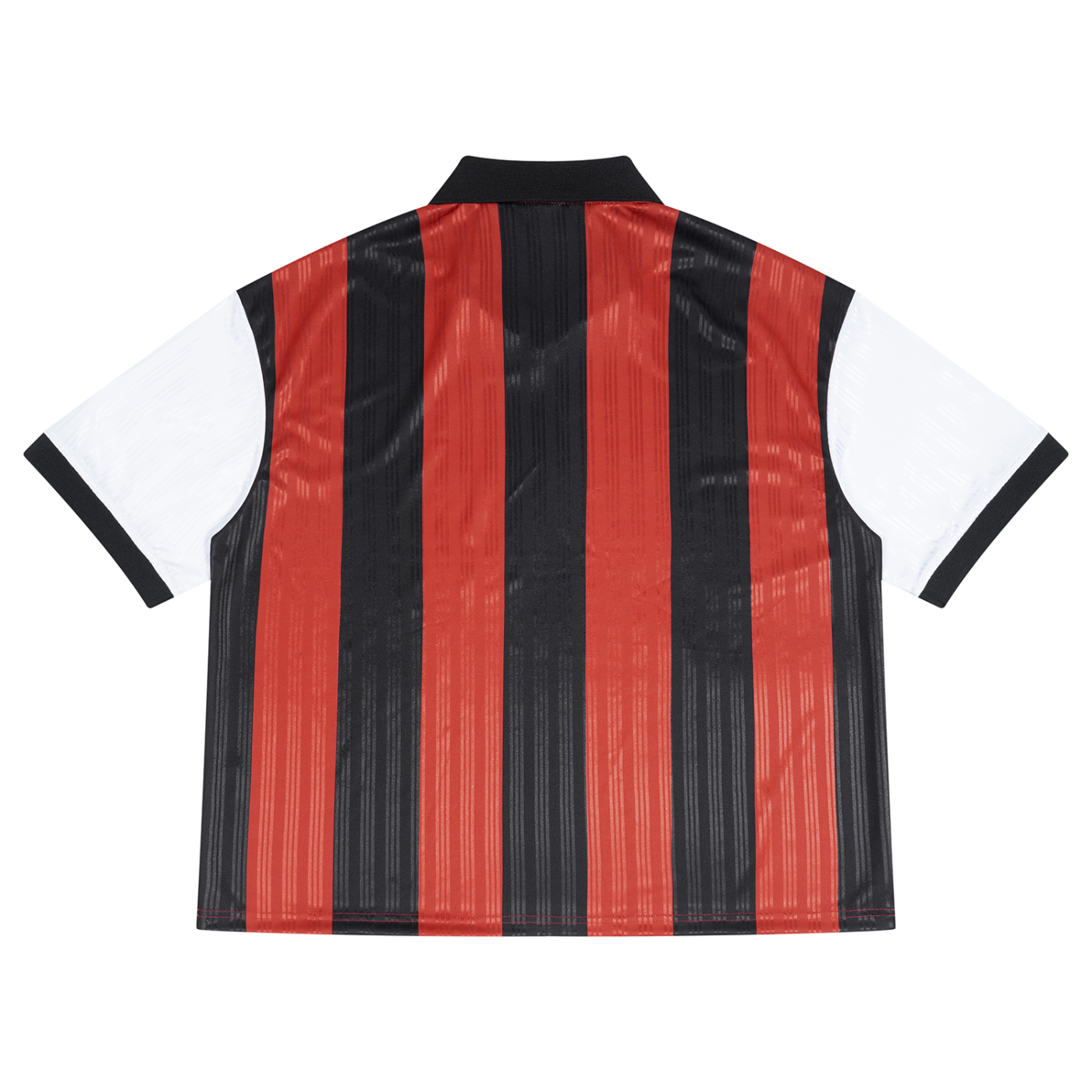 MENS 'IRON'  Boxy Striped Collared Soccer Jersey