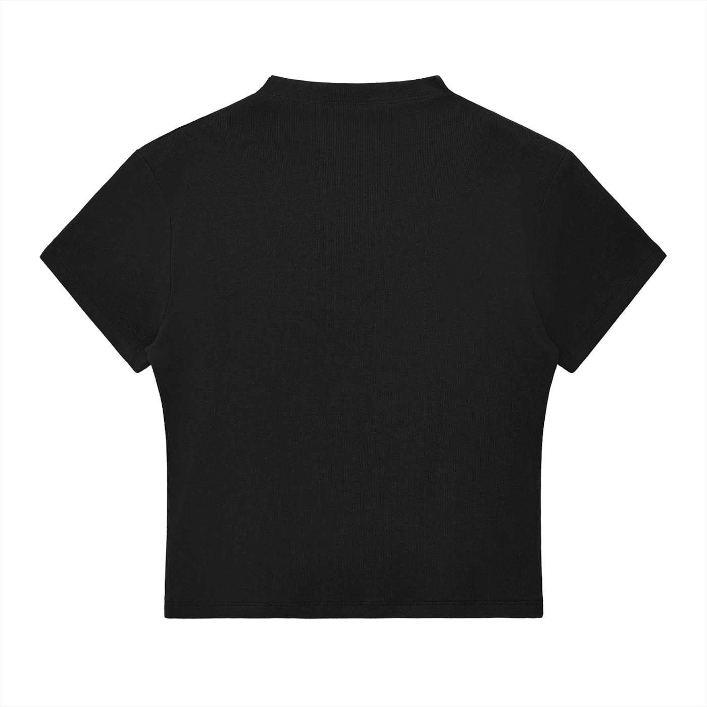 Womens 'FREEDOM" Essential Slim Fit Mock Neck Tee