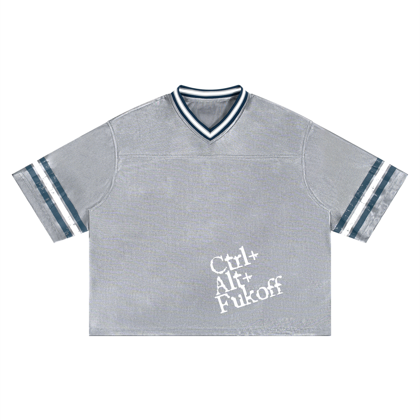 Unisex Boxy Striped Soccer Jersey