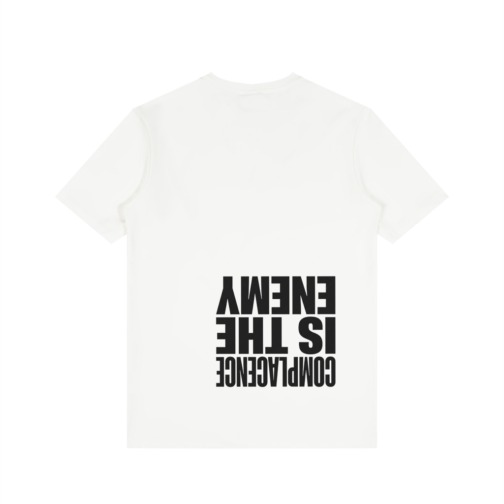 Mens 'COMPLIZENCE'  Solid V-Neck Tee