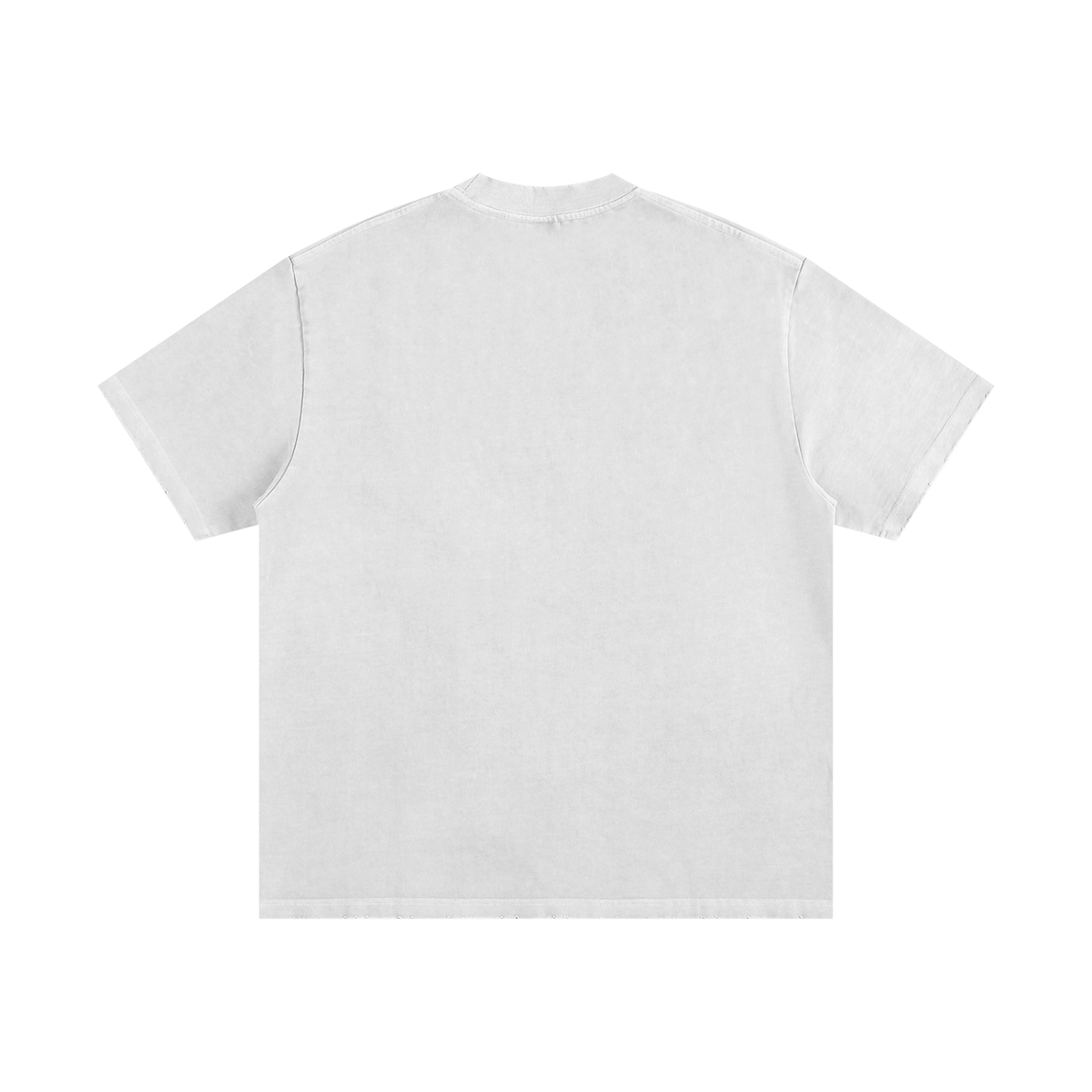Mens 'KEEP LOOKING' Heavyweight Vintage Washed Frayed Tee