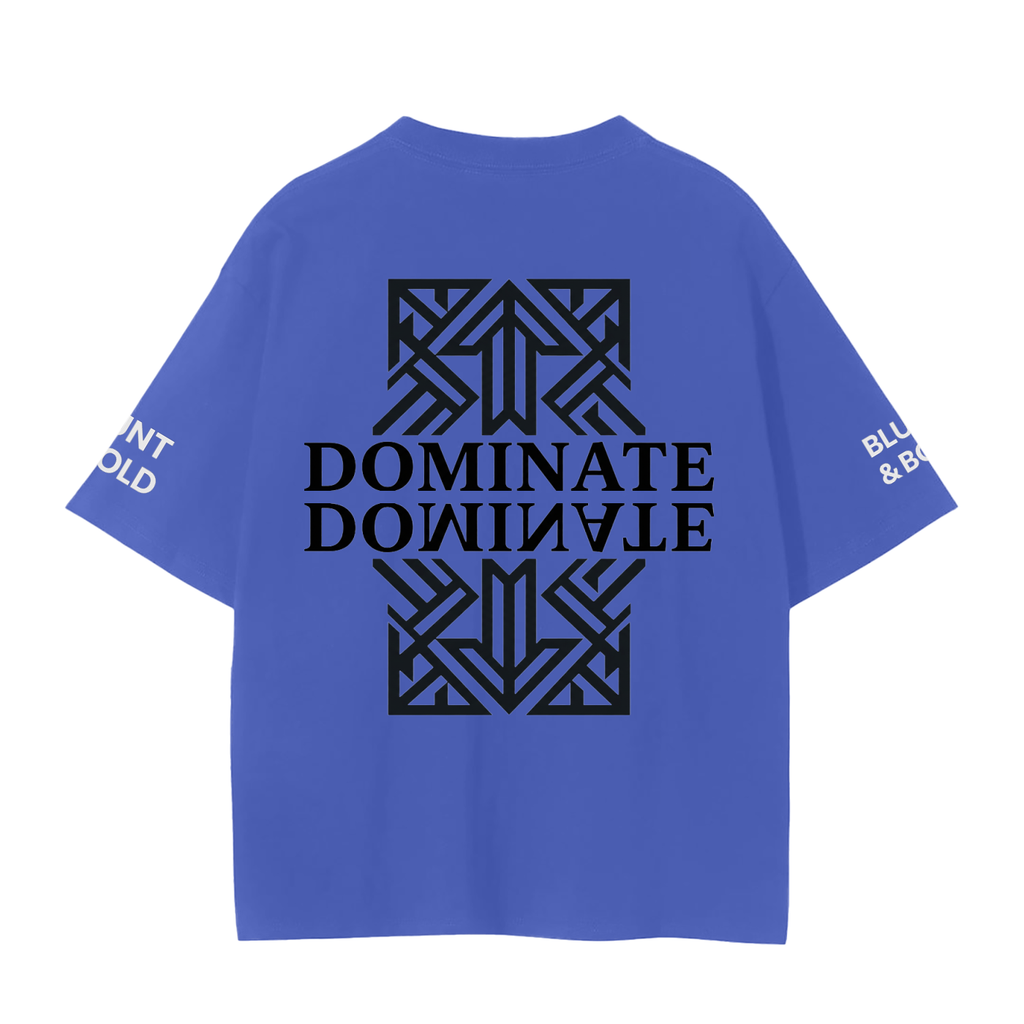 MENS ' DOMINATE ' Seamless OVERSIZED TEE