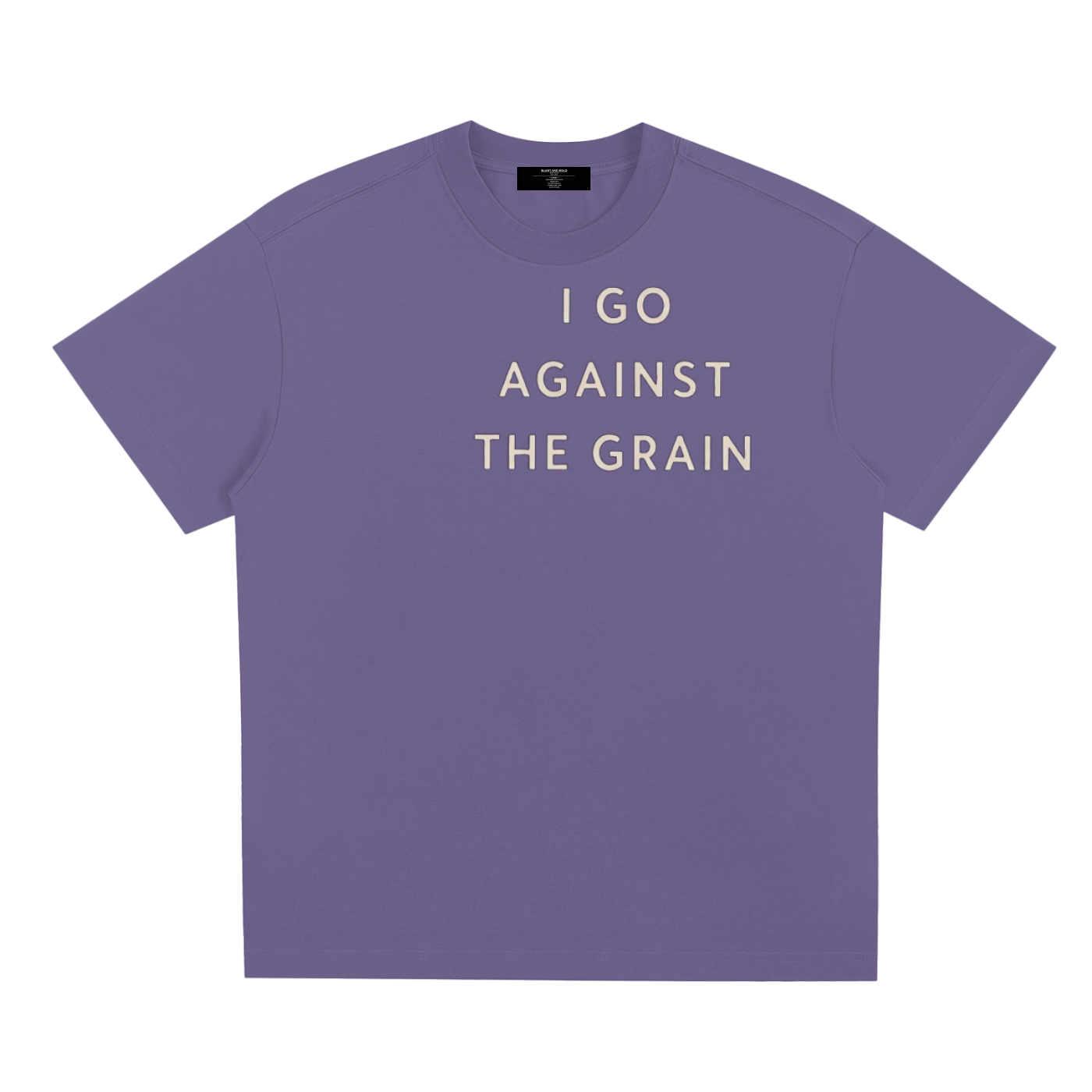 Mens 'AGAINST THE GRAIN' Sorona Quick-Dry Cooling Tee