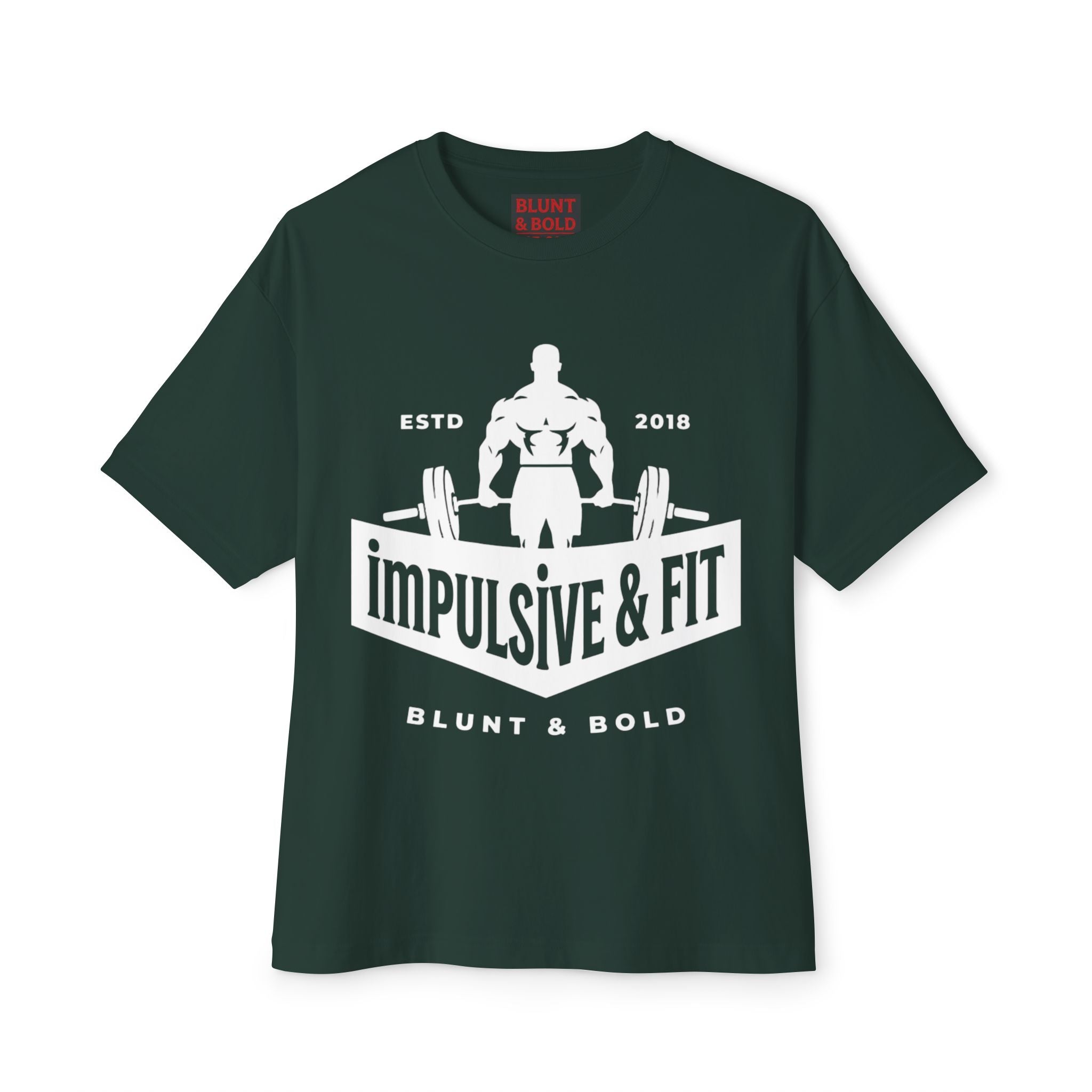 Mens Impulsive & Fit Graphic Oversized Tee