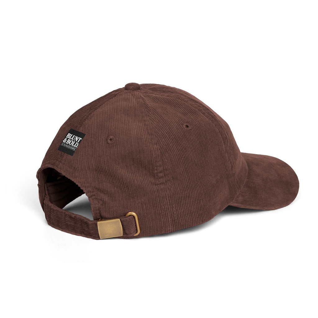 B & B 'AUTHENTIC'  Corduroy Embroidered  Baseball Cap