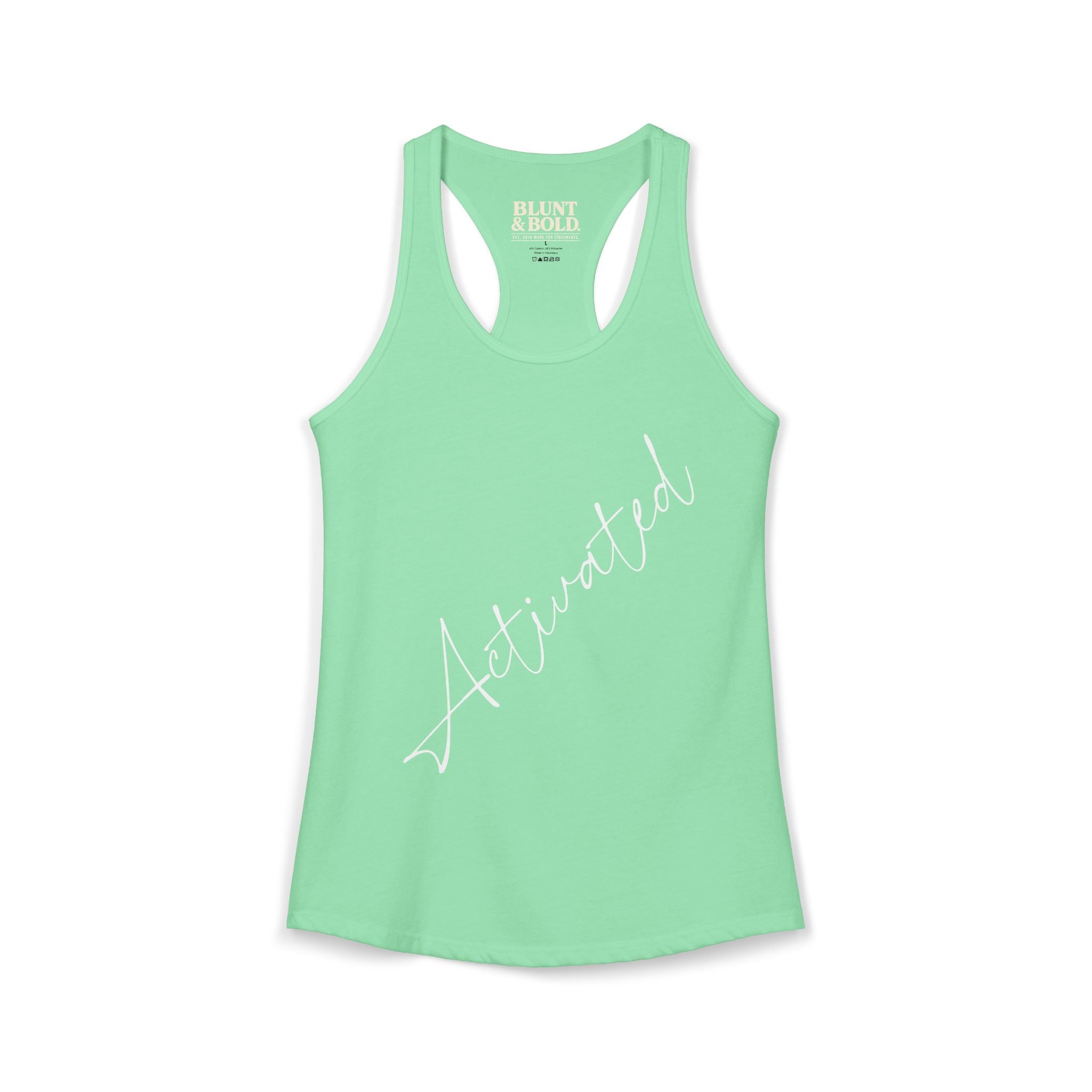 Womens Activated Ideal Racerback Tank