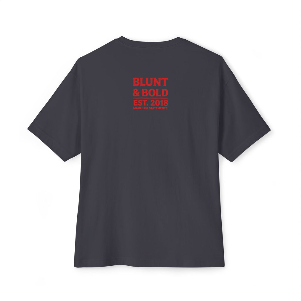 Mens Zero Fucks V1 Peace Sign Graphic Oversized  Tee