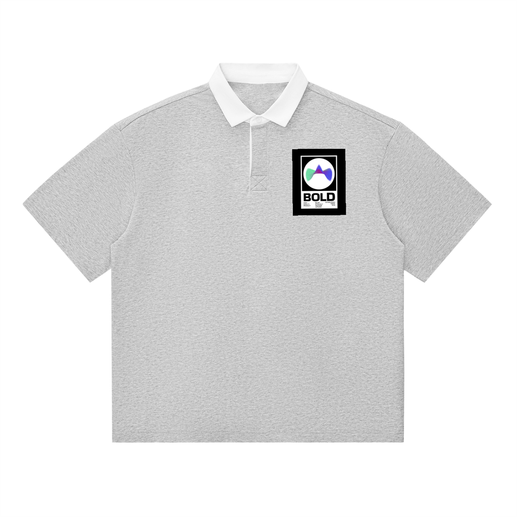 Mens Bold Essential Contrast Polo Shirt